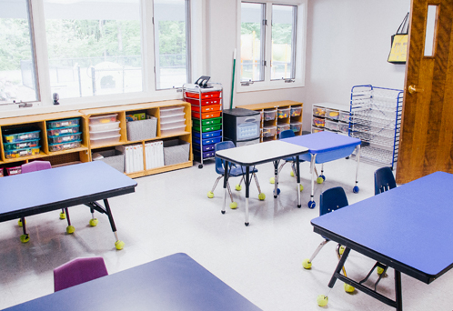 Preschool classroom